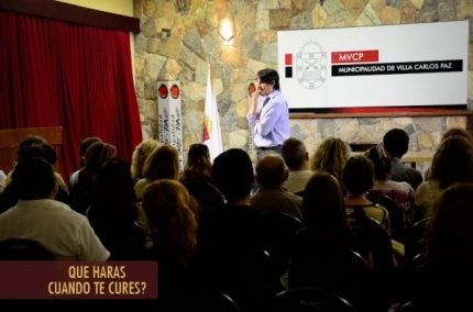 Daniel Gambartte en salón auditorio de Villa Carlos Paz - 2011