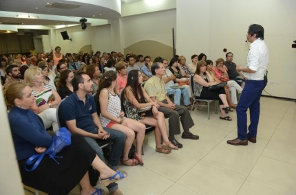 Daniel Gambartte en la ciudad de Mendoza - Auditorio del Apart Hotel Montañas Azules - Diciembre - 2014 